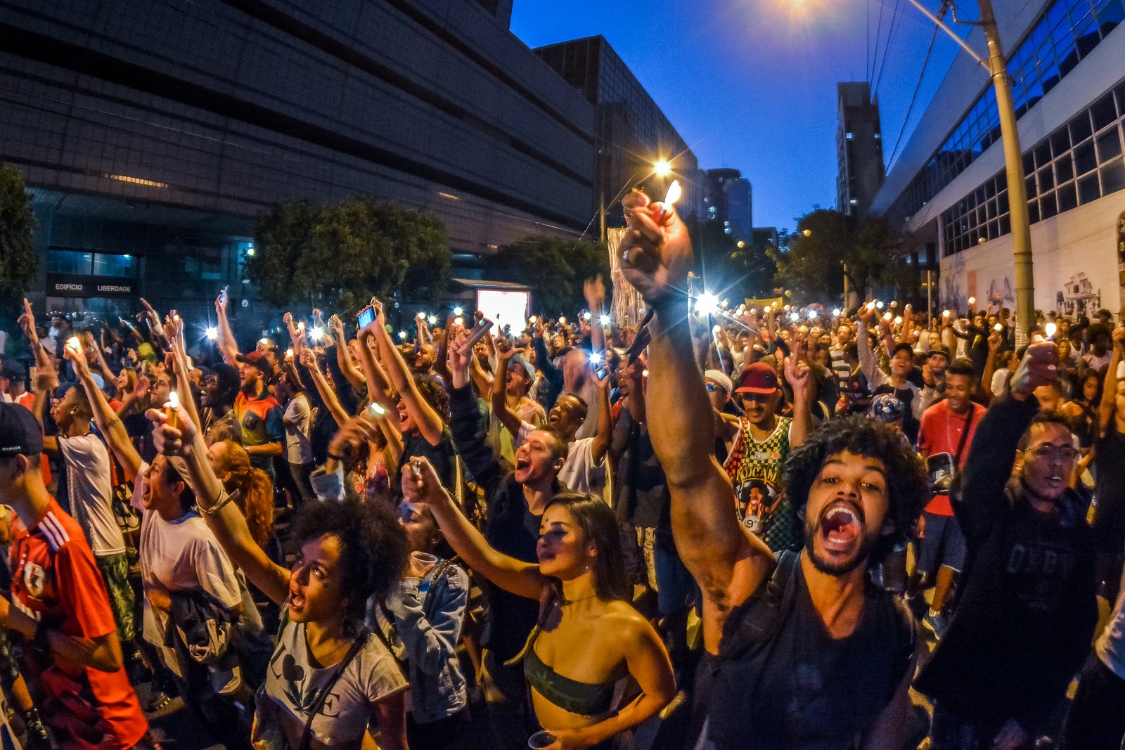 Militantes da Marcha BH